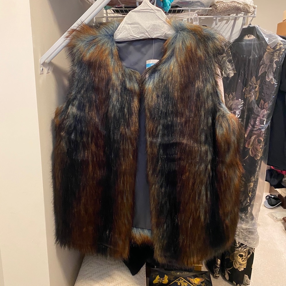 J. McLaughlin Fur vest